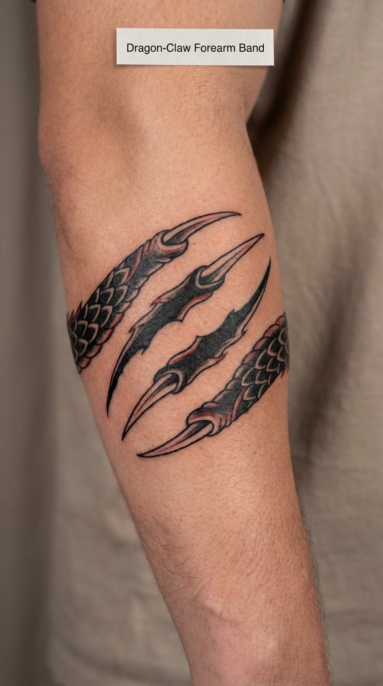 Dragon-Claw Forearm Band