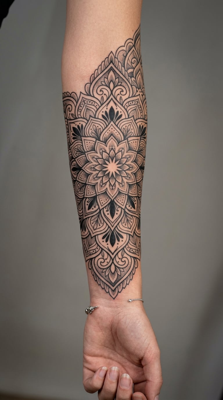 Ornamental Mandala Sleeve