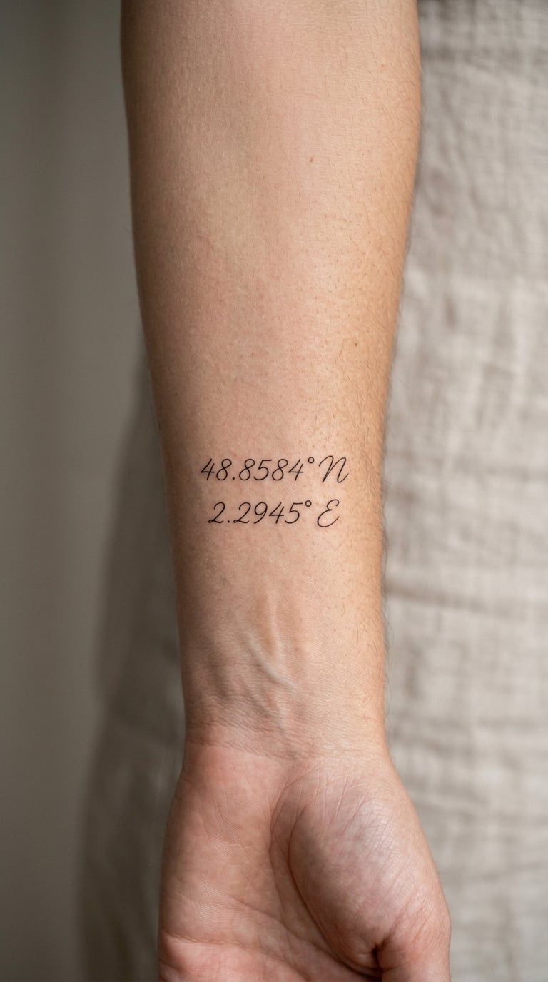 Coordinates of a Place You Love