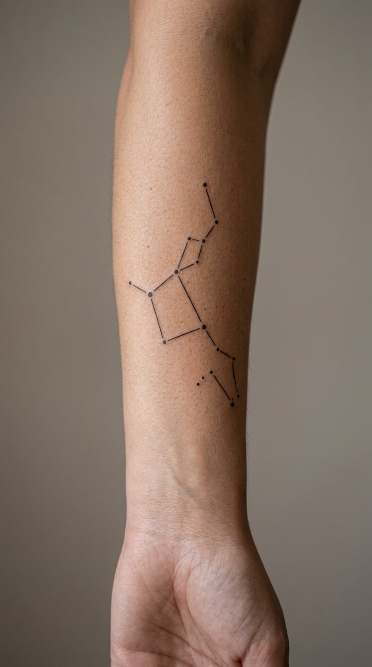 Constellation Strip With Dot Work