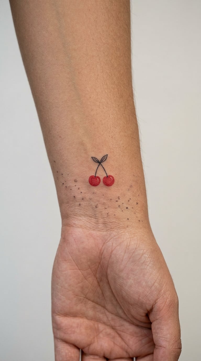 Freckles and a Cherry