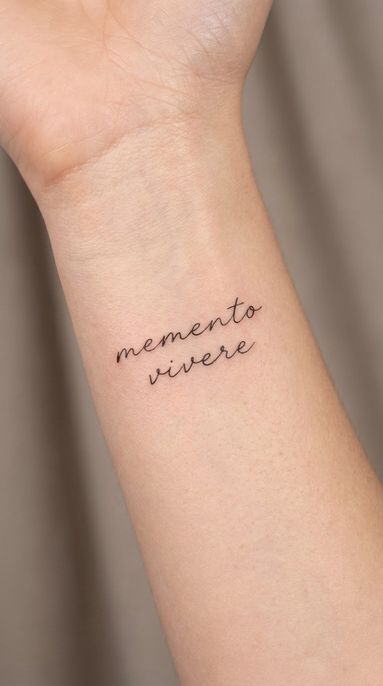 Se Souvenir Micro-Tattoo