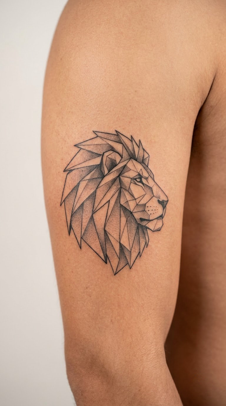 Mosaic Lion