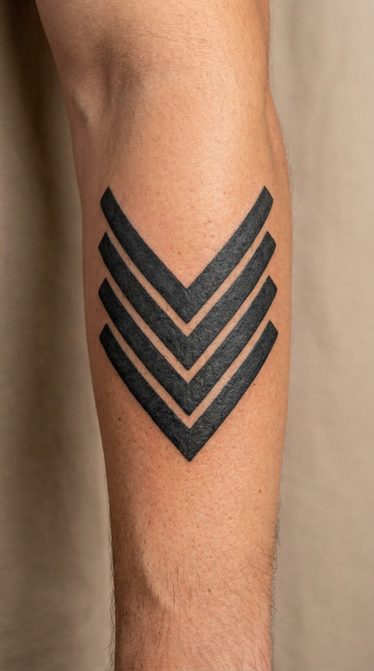 Chevron Sleeve Panel