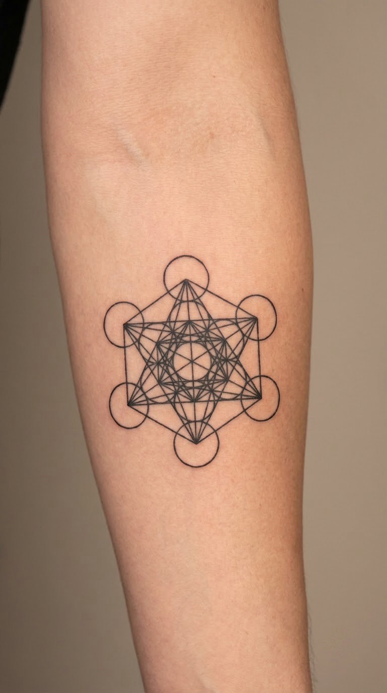Sacred Geometry Metatron's Cube