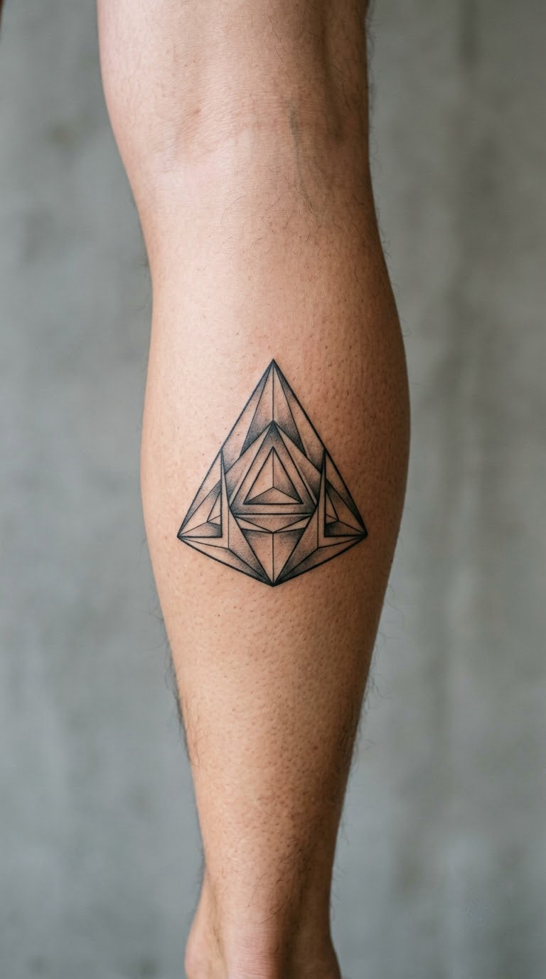 3D-Style Pyramid