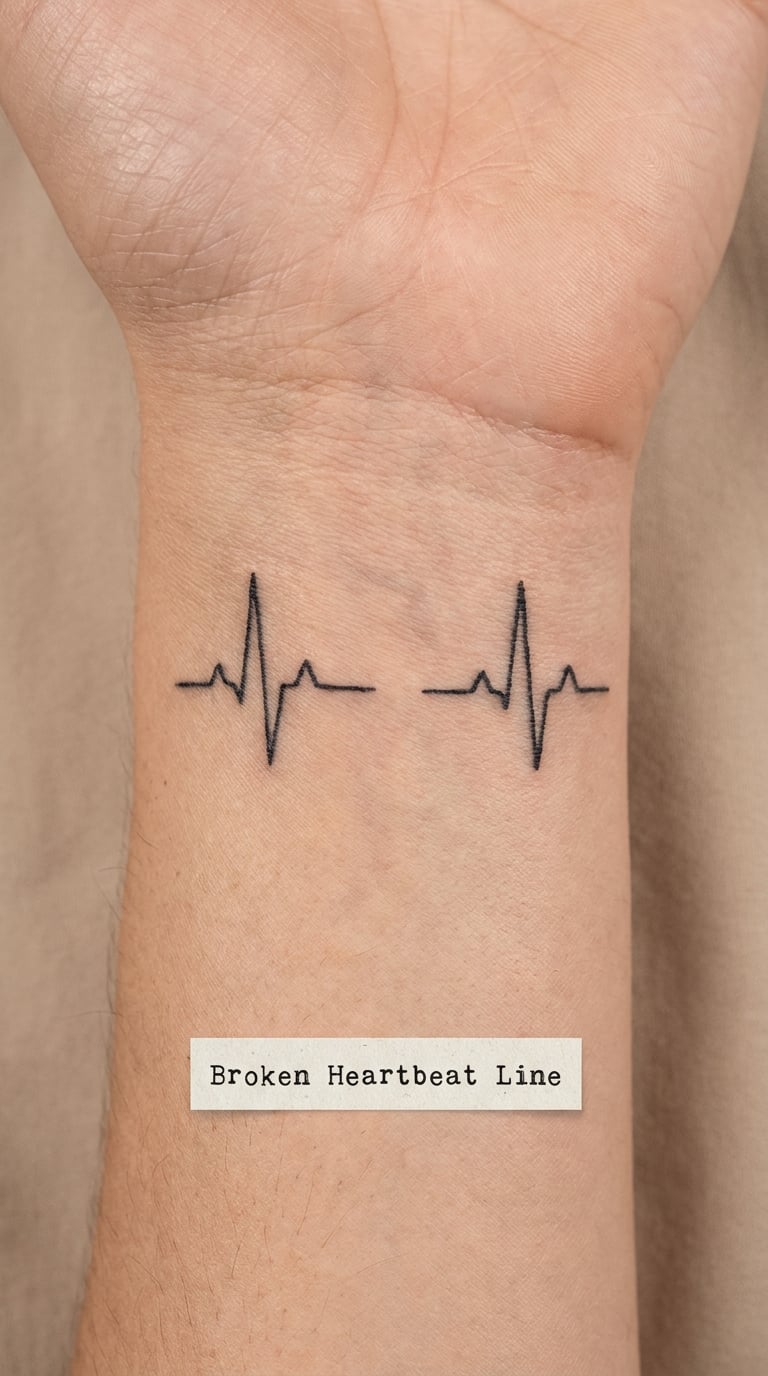 Broken Heartbeat Line