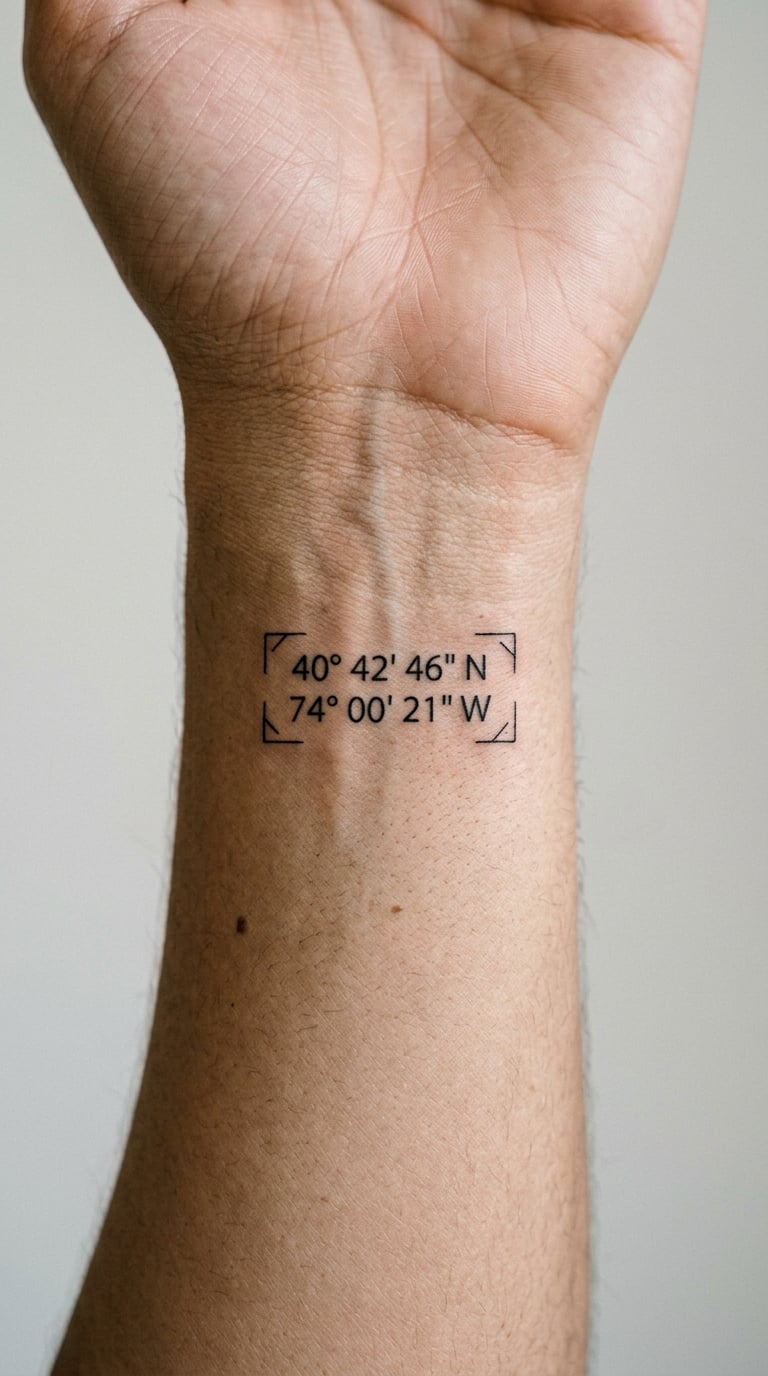 Coordinates Inside a Bracket