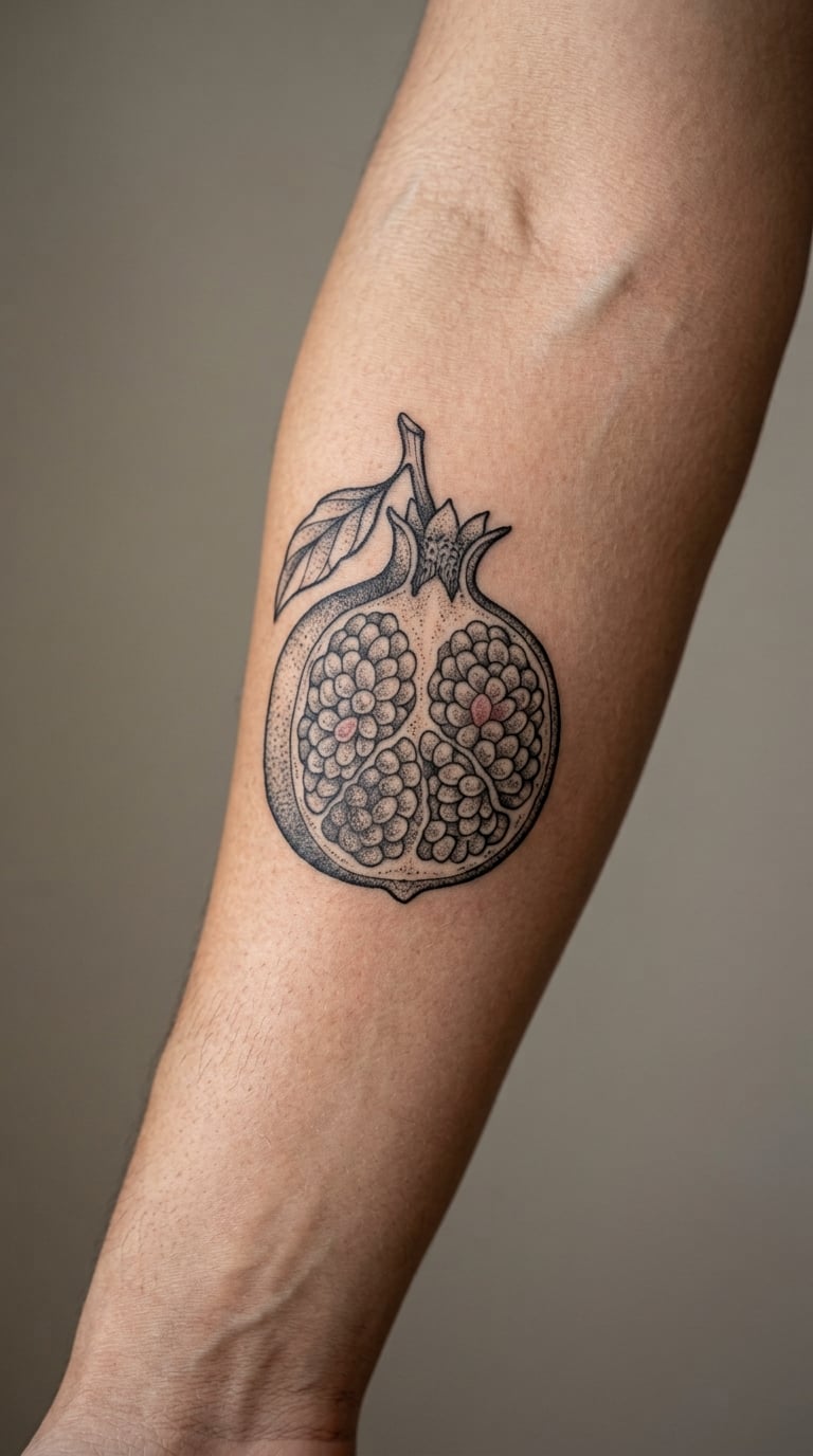 Pearl-Detail Pomegranate