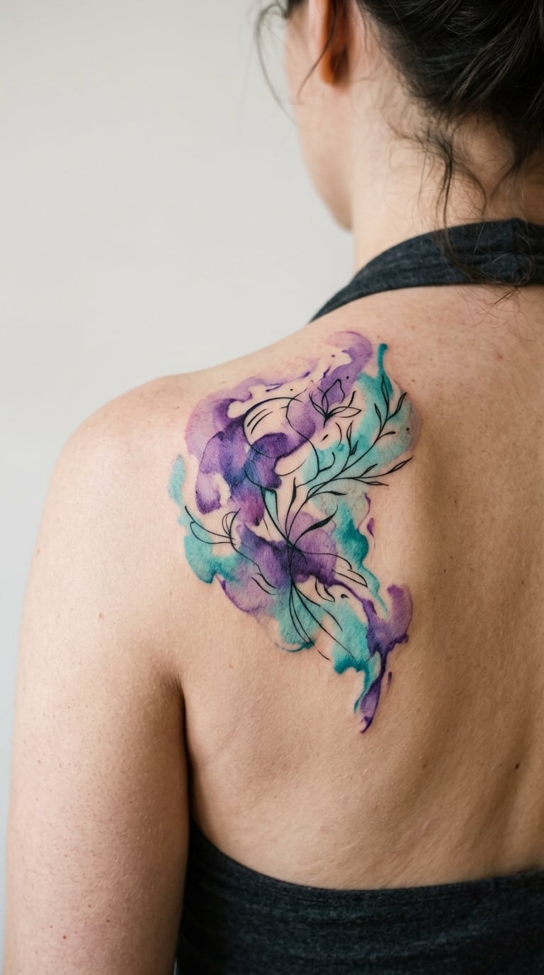 Does Placement Change How Long a Watercolor Tattoo Lasts?