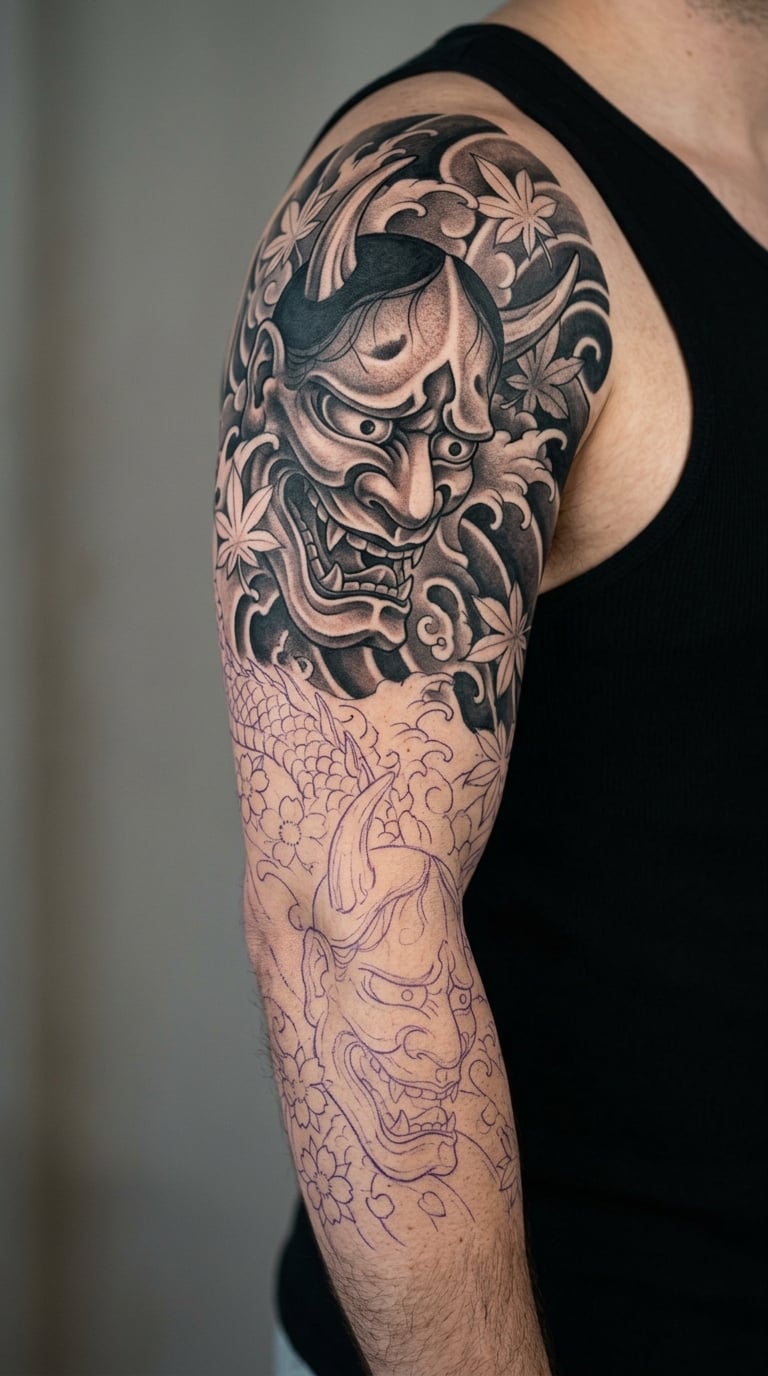 What Determines the Time Needed for a Sleeve Tattoo?