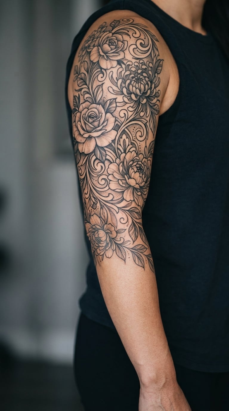 How Long Does a Half-Sleeve Tattoo Take?