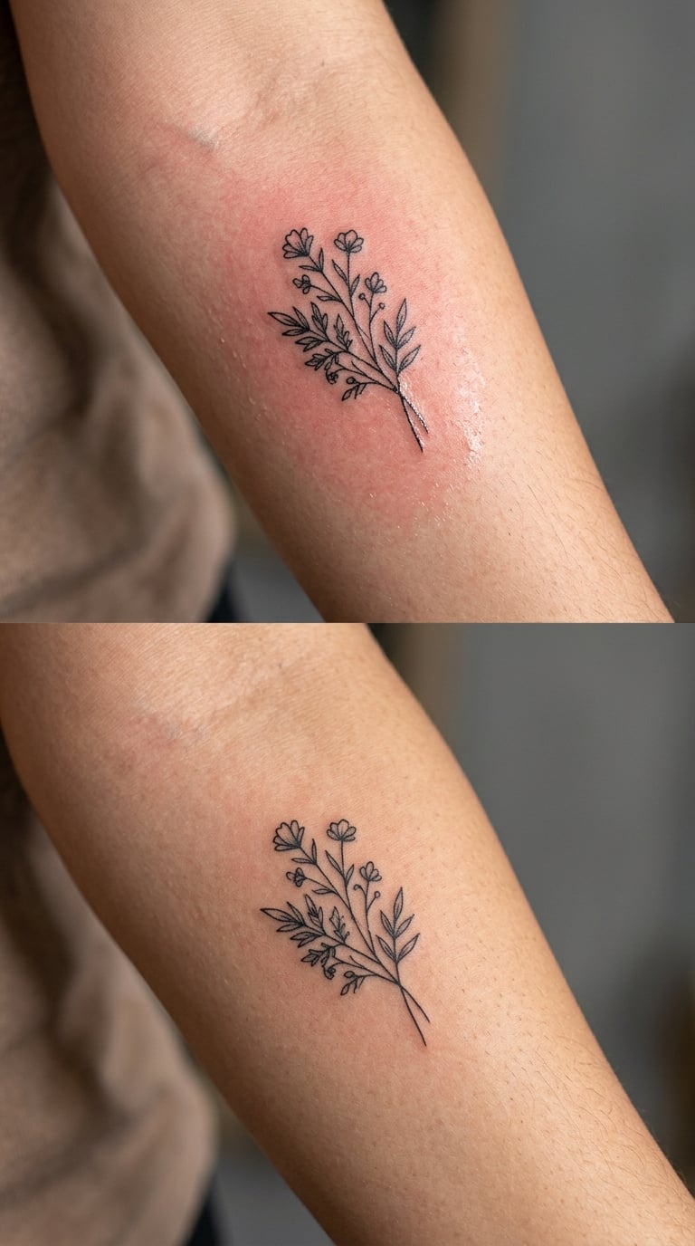 Tattoo Care Timeline and Sleep by Week