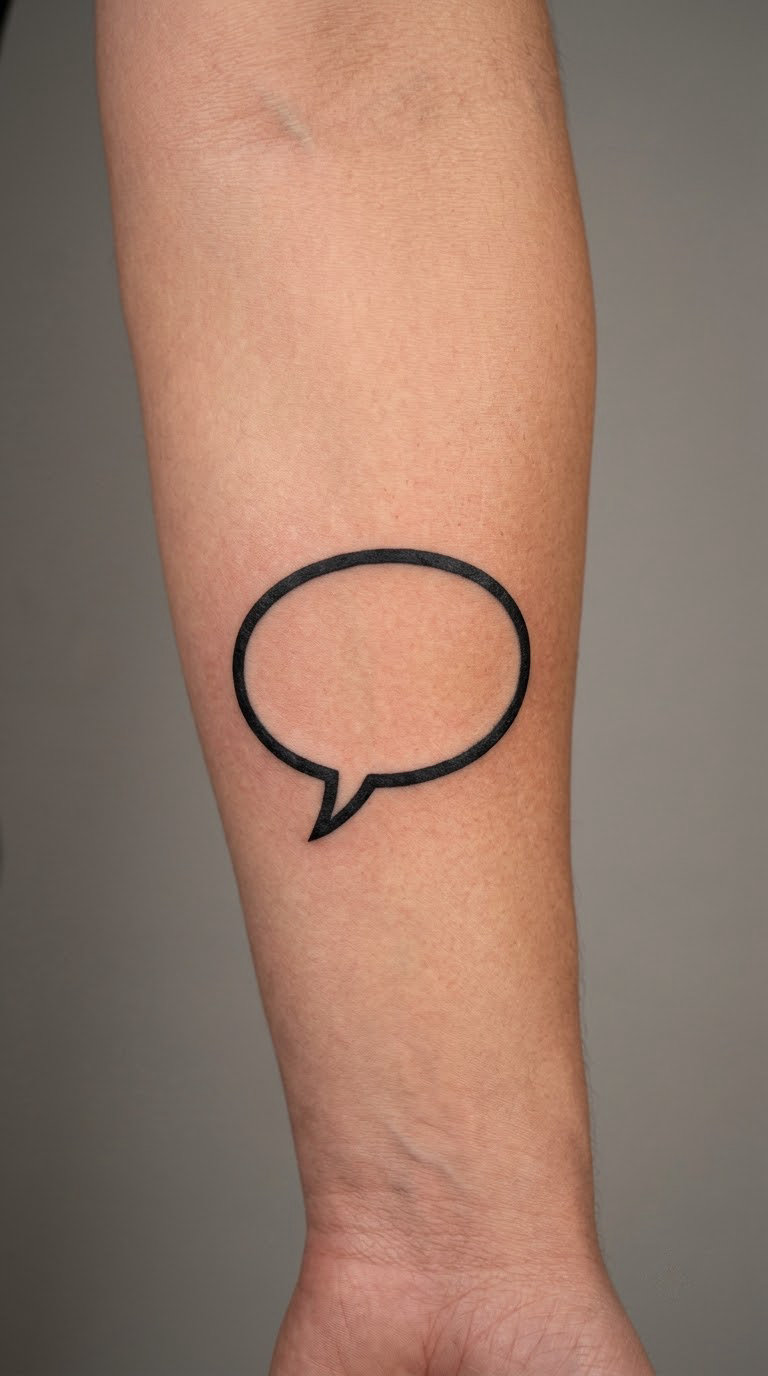 Empty Speech Bubble