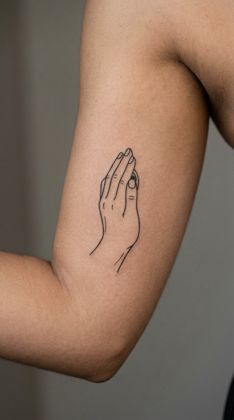 Hand Covering One Eye