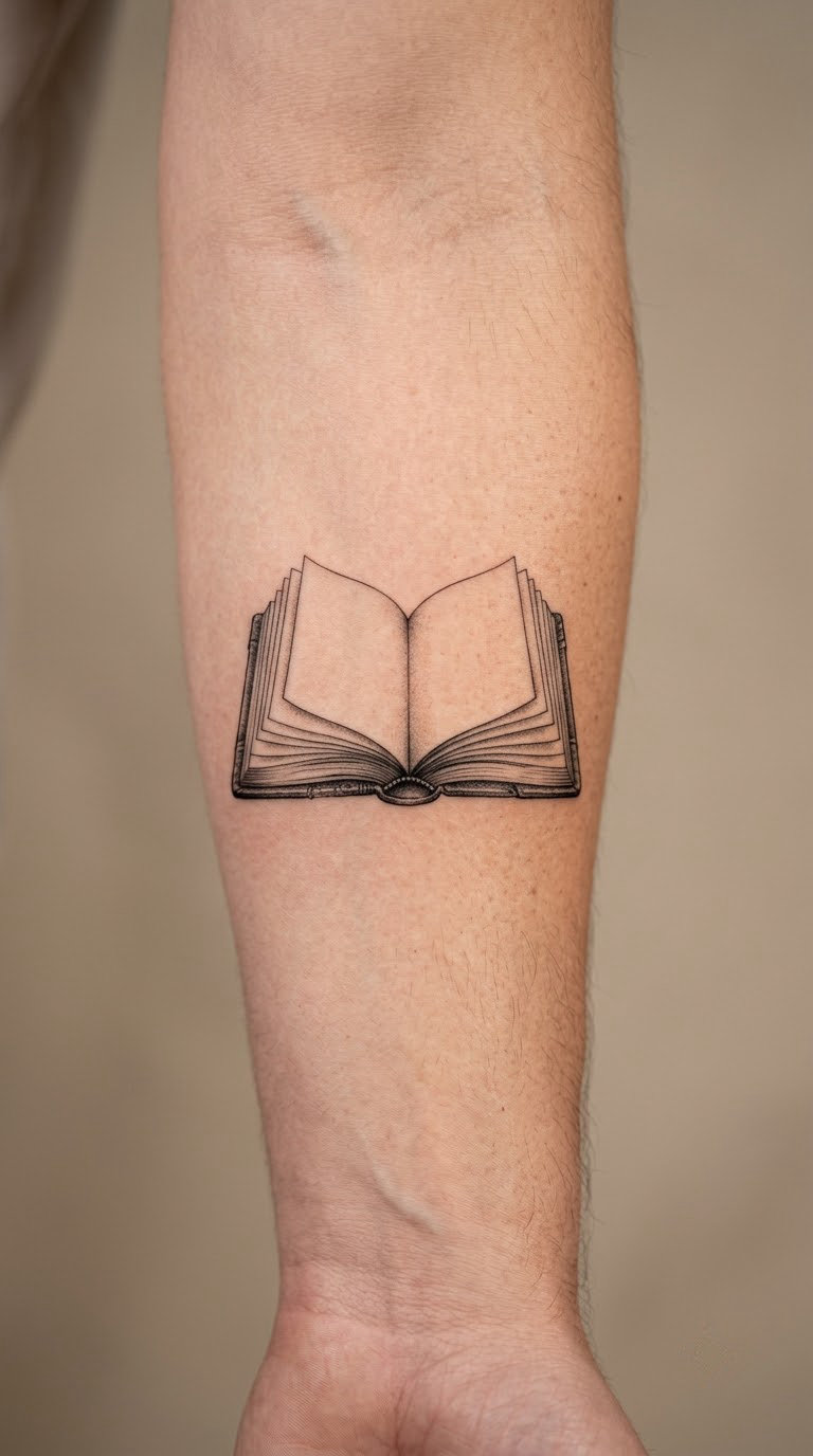 Unread Open Book