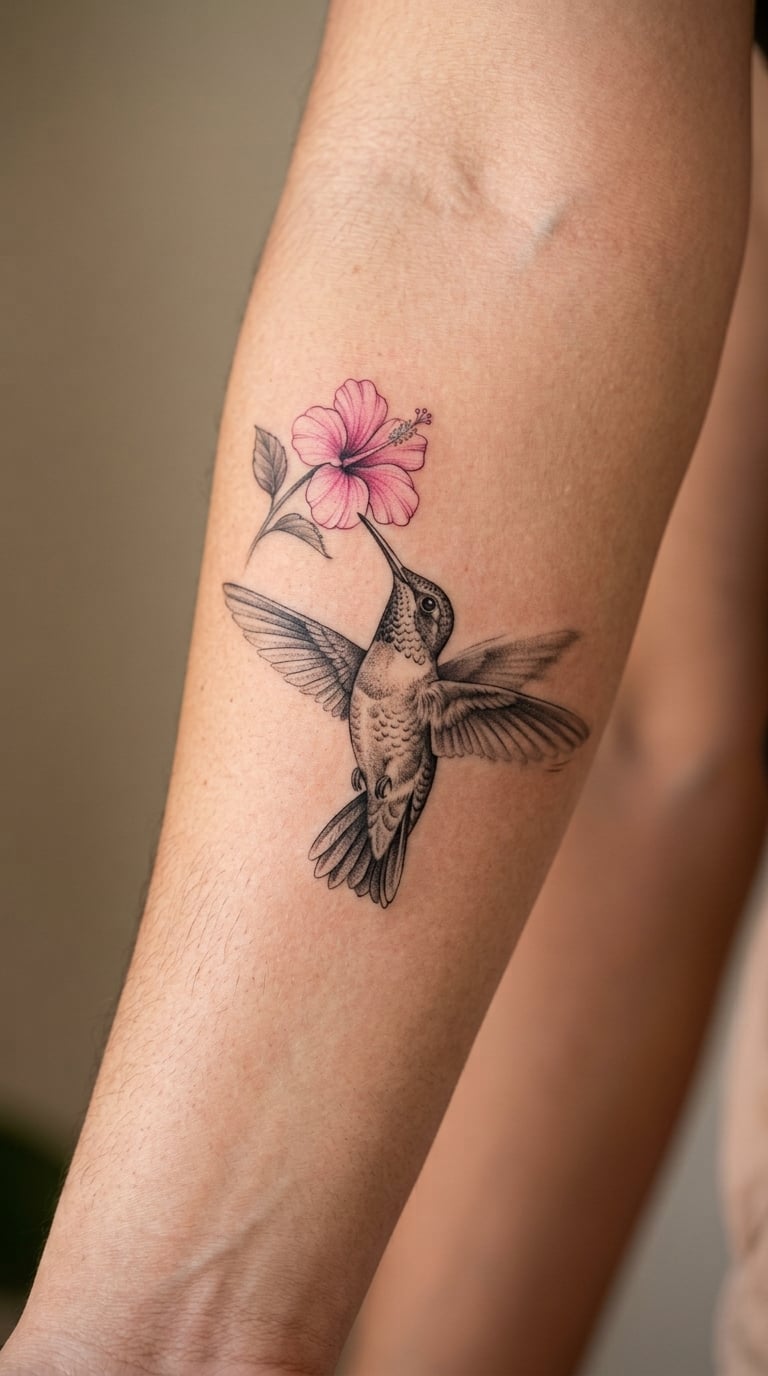 Hummingbird in Micro-Realism
