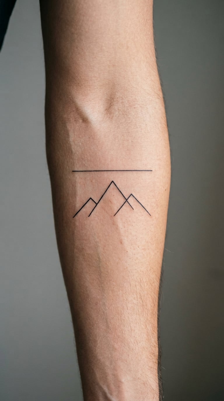 Simple Cross Over a Mountain Line