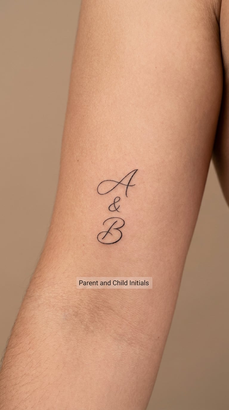 Parent and Child Initials
