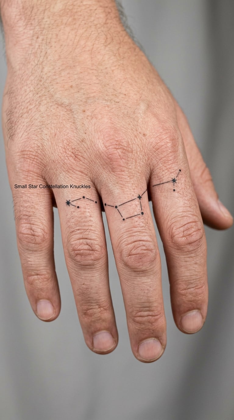 Small Star Constellation Knuckles