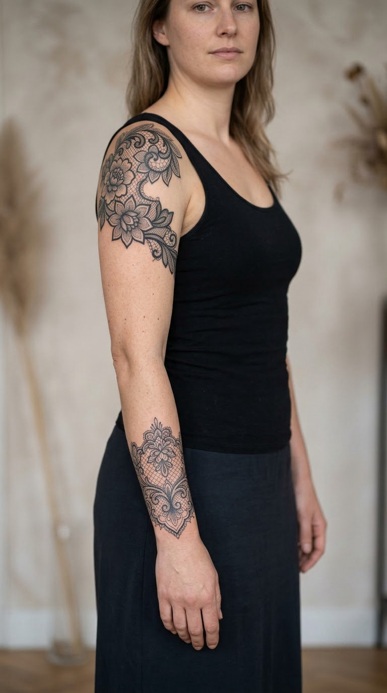 Lace Tattoo Ideas for Women: Quick Guide