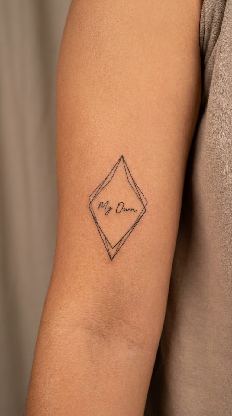 Blank Diamond Contour with "My Own"