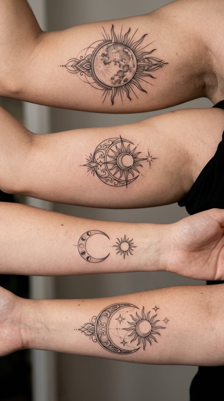 Matching Sun and Moon Motifs