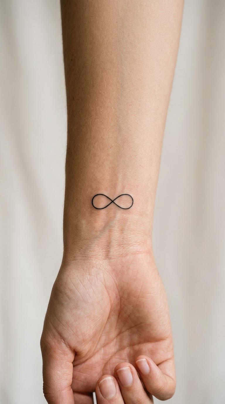 Fine-Line Infinity on the Inner Wrists