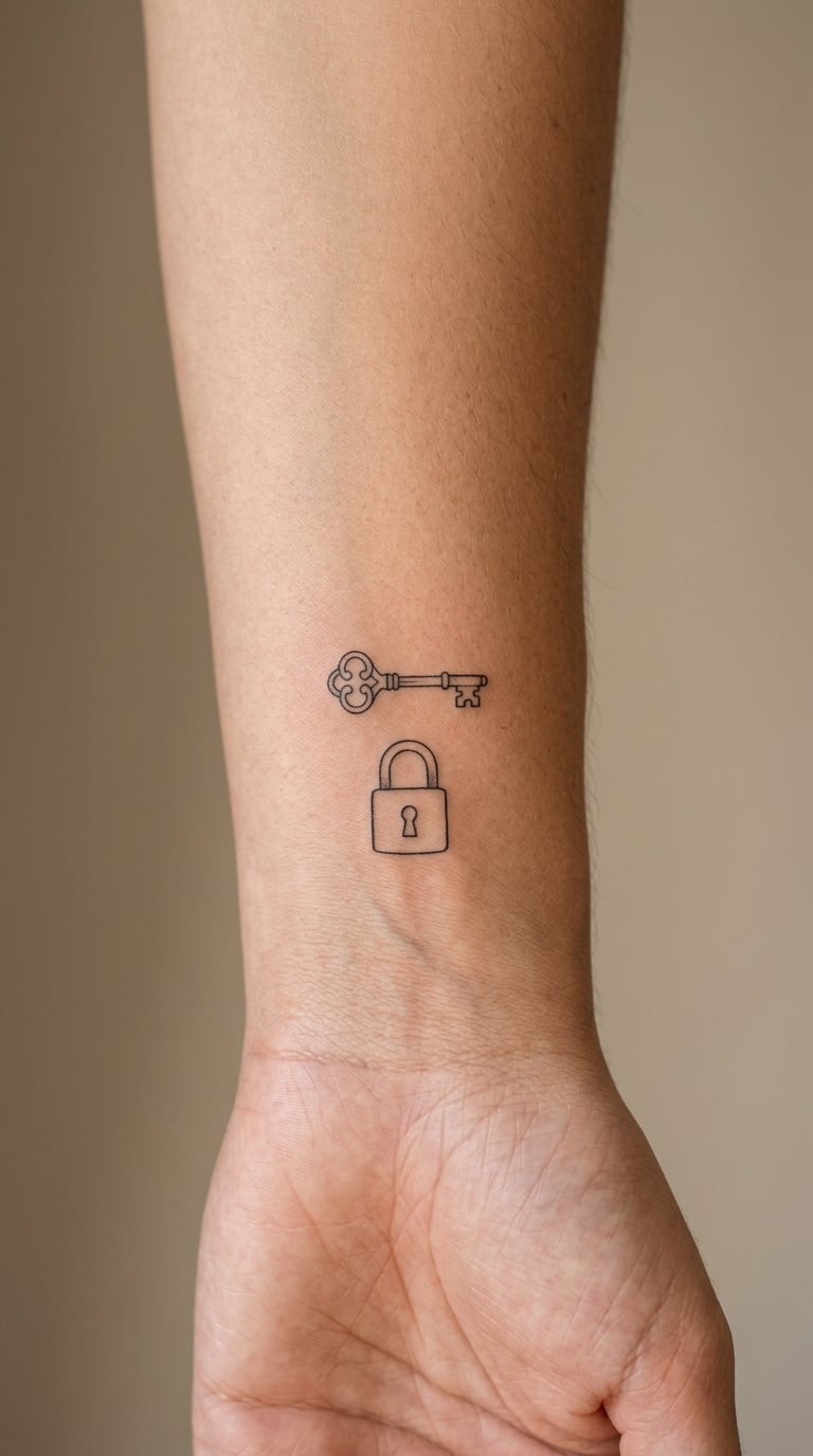 Tiny Key and Lock
