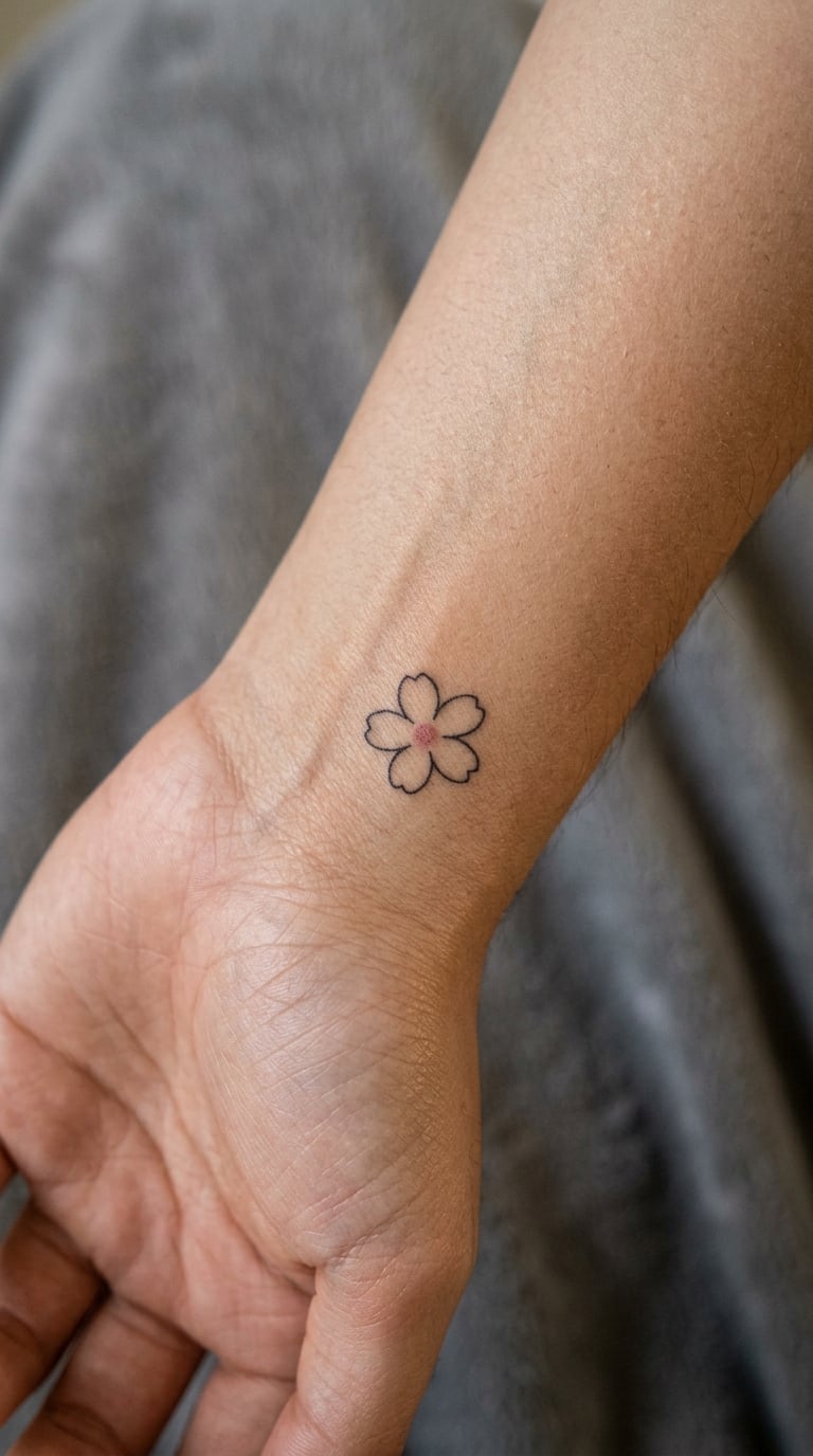 Five-Petaled Micro Flowers