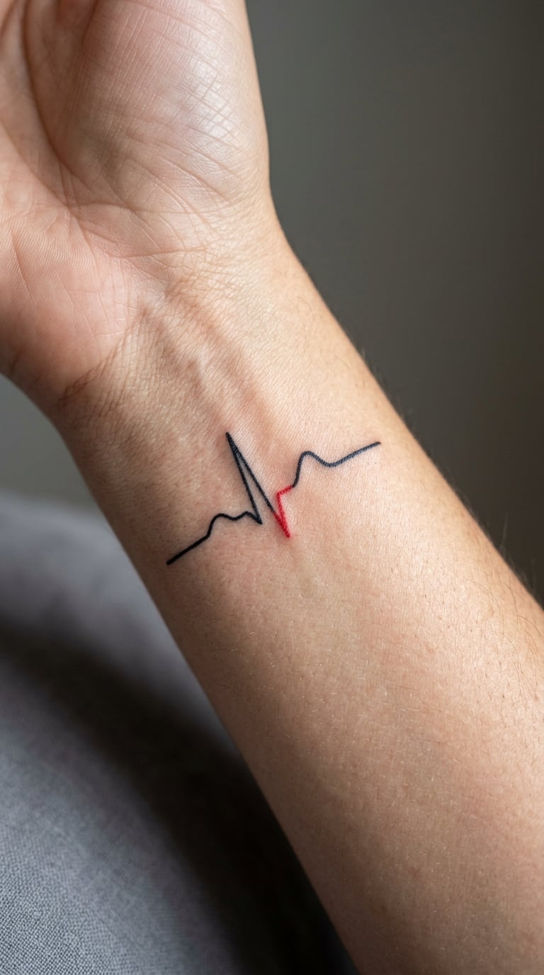 Heartbeat Line Segments