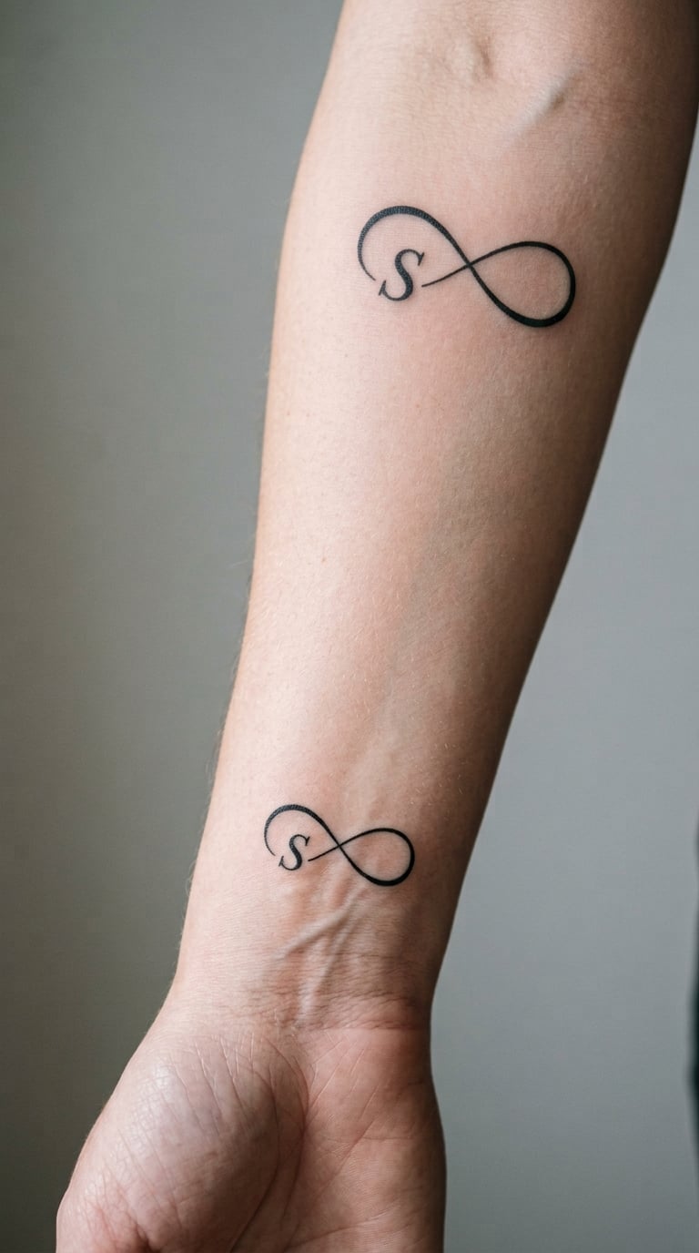 Matching Infinity Symbols with Initials