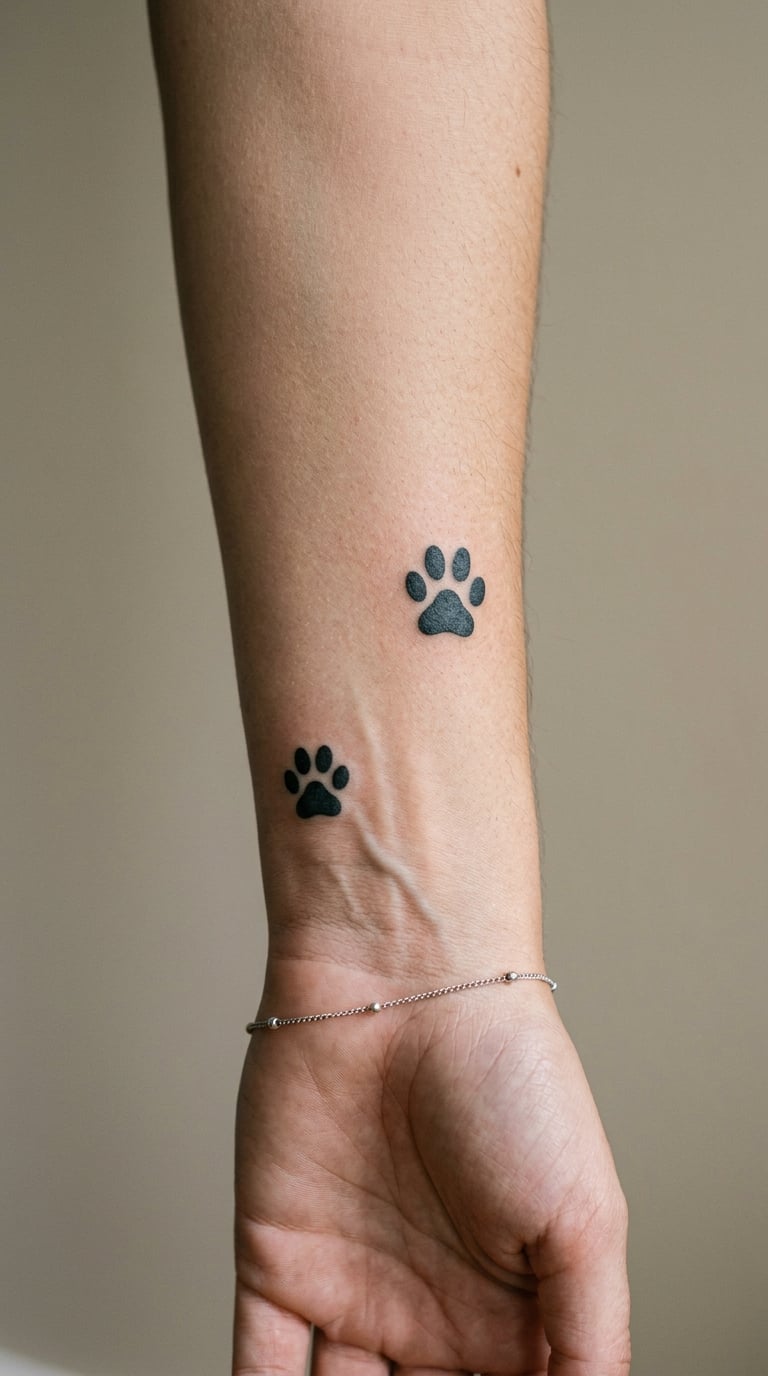 Matching Animal Footprints