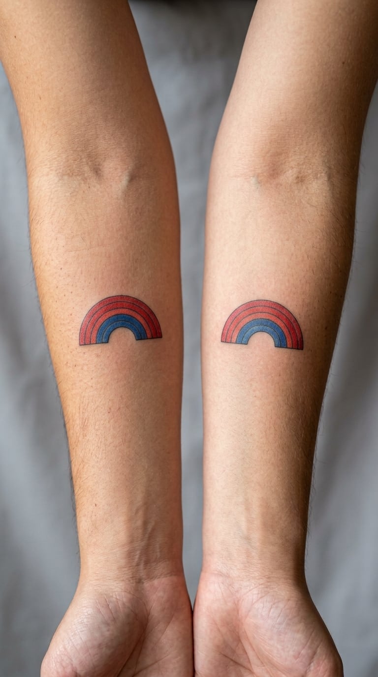 Complementary Rainbow Line