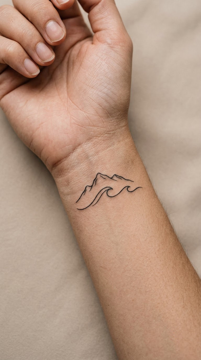 Minimal Mountain-and-Wave Horizon