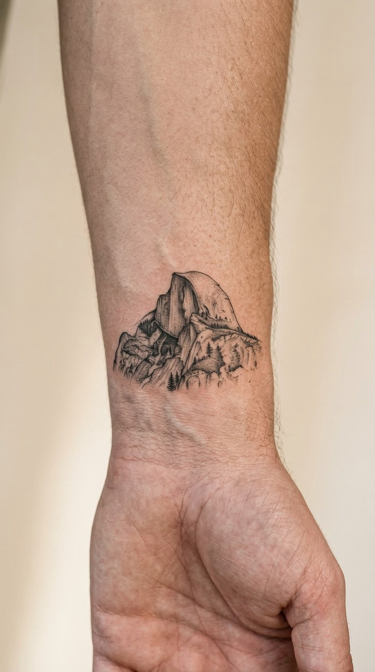 Yosemite Half Dome Miniature