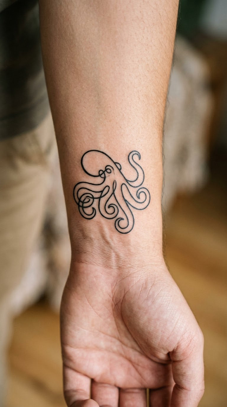 One-Line Octopus