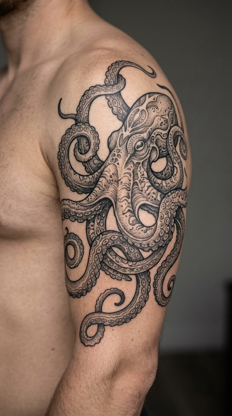 Full Octopus Sleeve