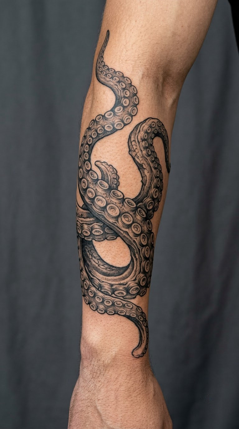 Kraken Tentacle Sleeve