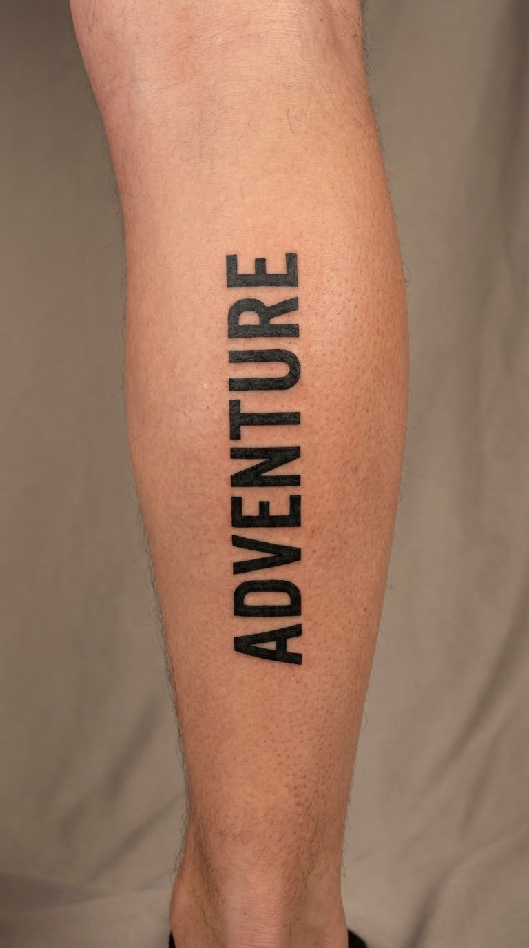 Adventure in Condensed Block Type