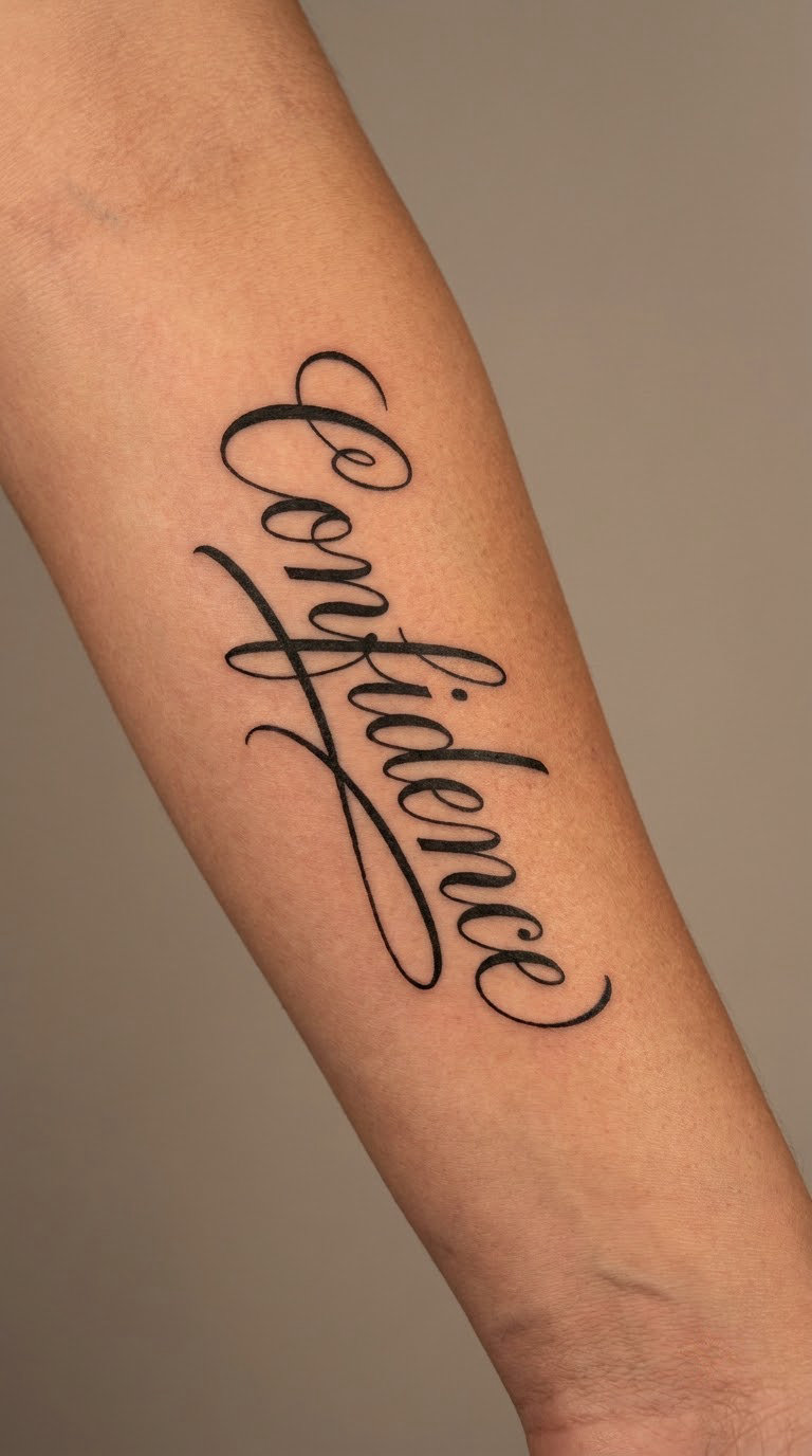 Confidence in Modern Calligraphy