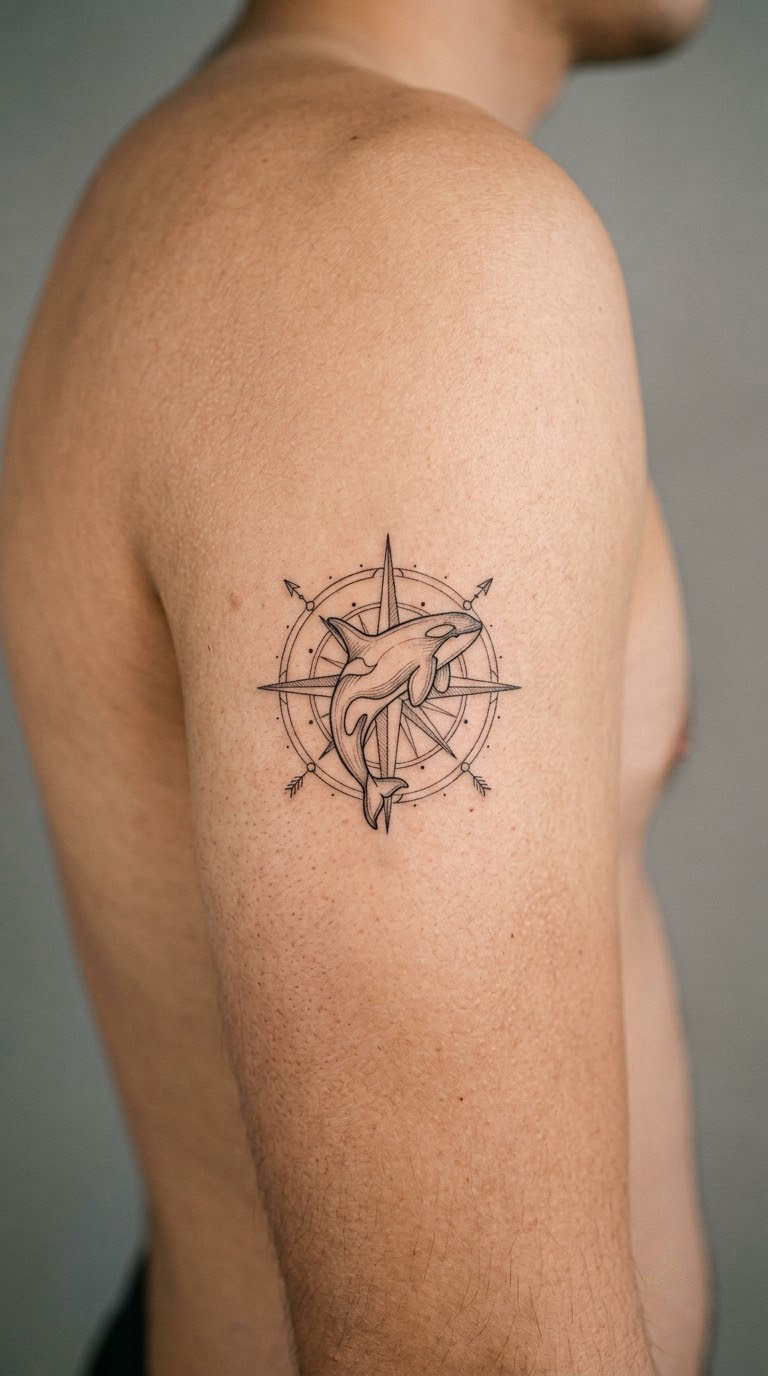 Orca Compass Rose