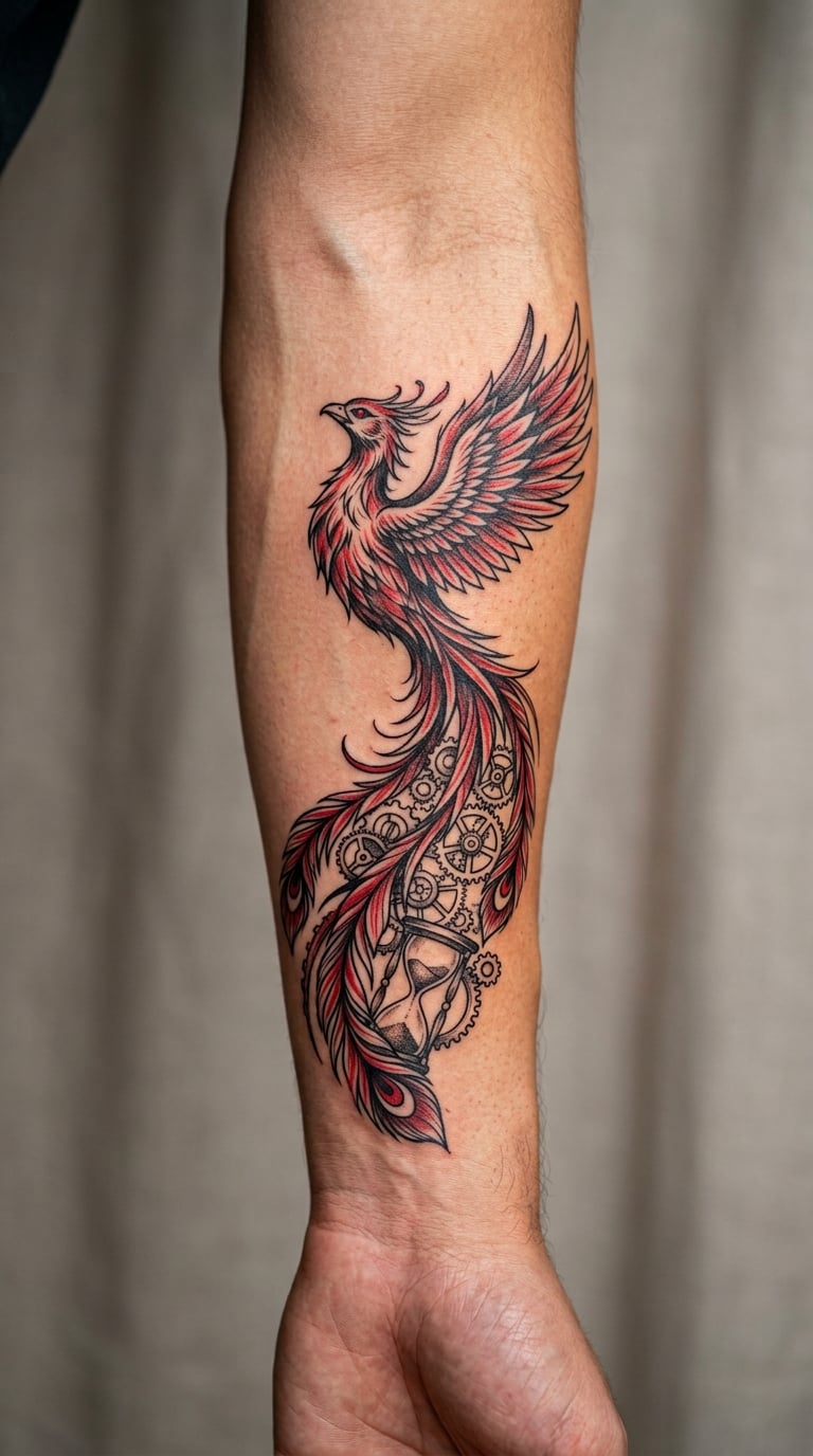 The Hourglass Bird — time and mortality