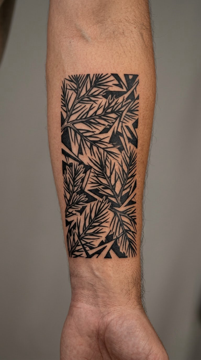 Pine Forest Camouflage Patch