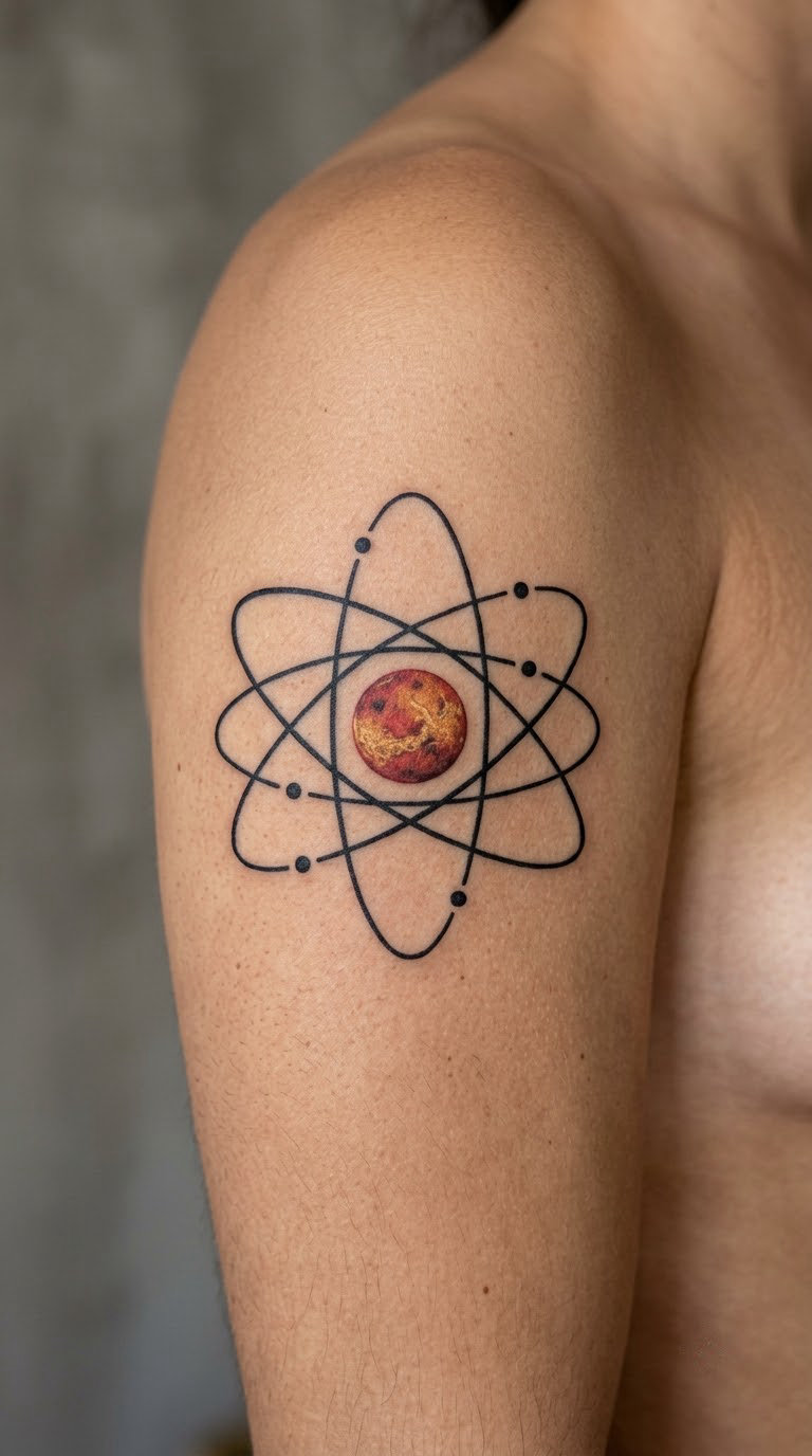 Retro Atomic Planet