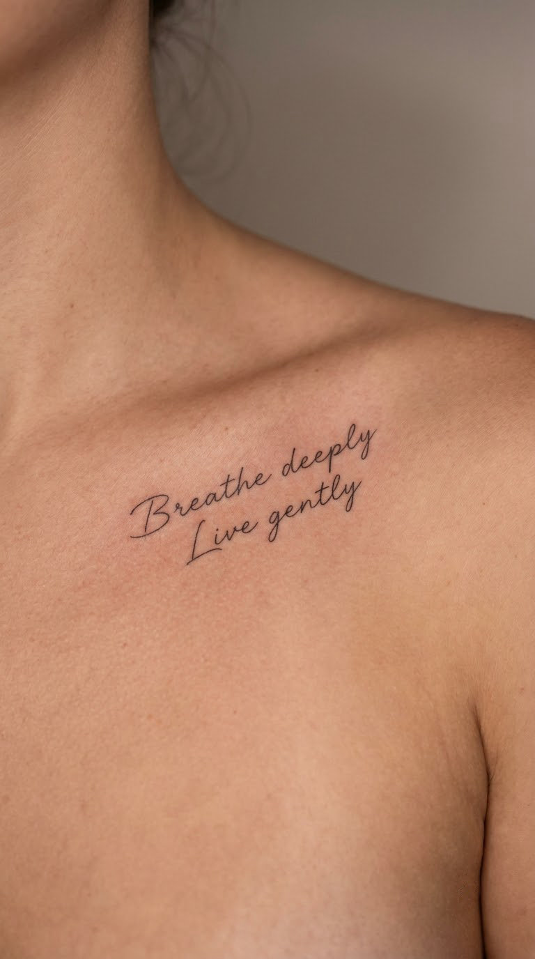 Still Becoming, Two Lines Fine Line