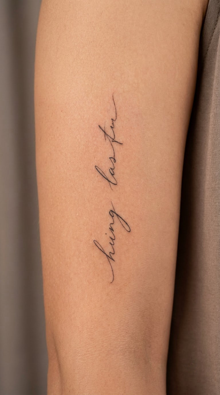 This Too Shall Pass in a Timeless Line Style