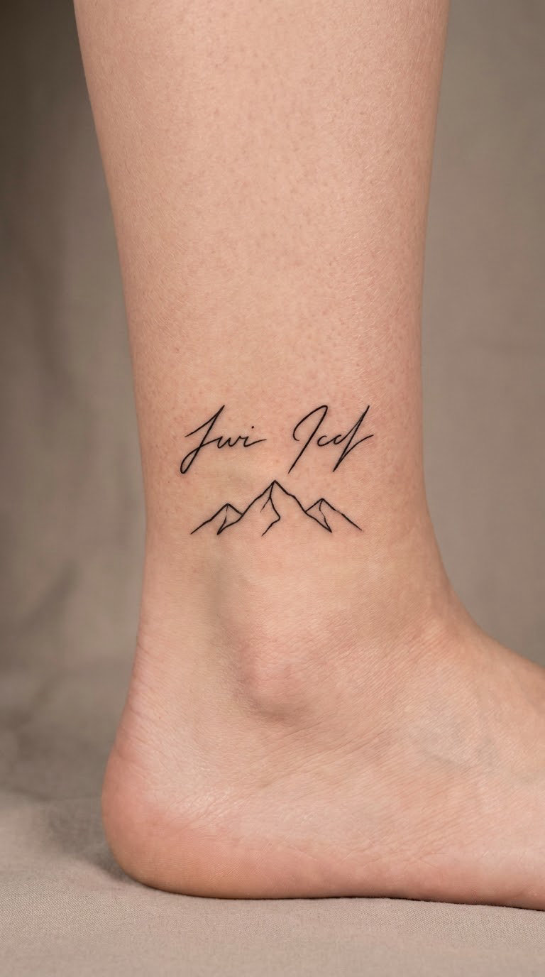 Almost Home in a Minimal Mountain Line