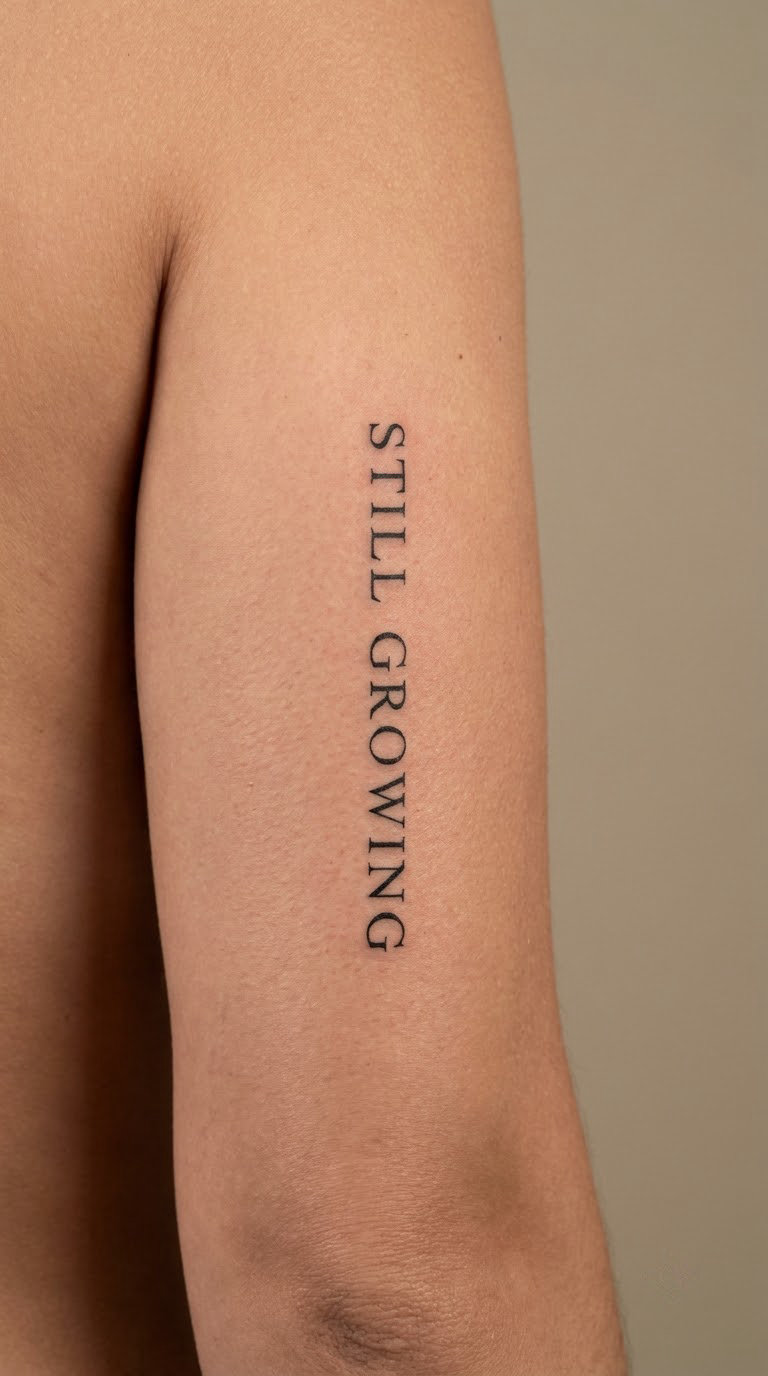 Light Remains in Delicate Serif Type