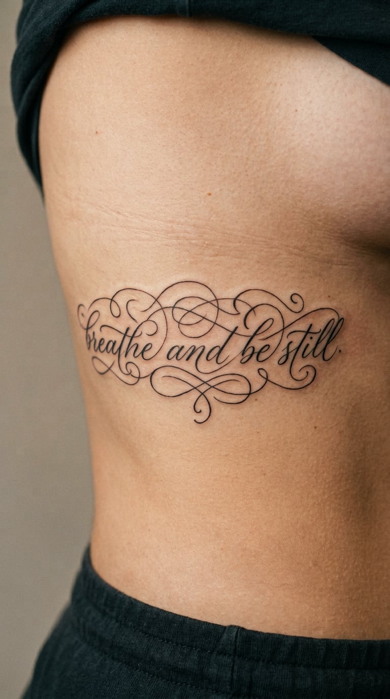 One Line of Handwritten Script